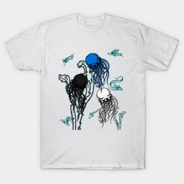 Estonia Jellyfish T-Shirt by Fusti